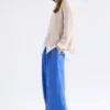 Agna-Musterpullover Ecru