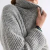 Aleph Longline-Strickjacke