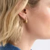 Apenn Small Hoop Ohrring