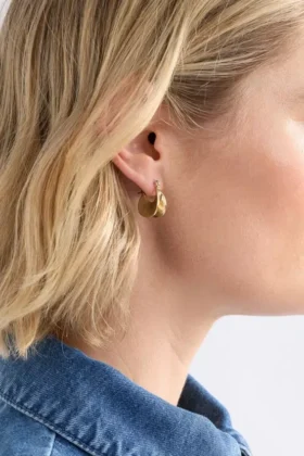 Apenn Small Hoop Ohrring