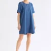 Denim Honnor-Kleid