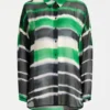 Eir Sheer Shirt mit Saillte-Print