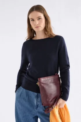Ellora-Pullover Dunkelblau