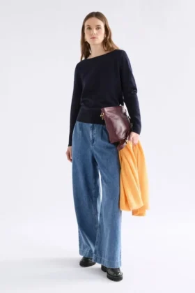 Ellora-Pullover Dunkelblau