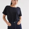 Eryn Space Blue Top