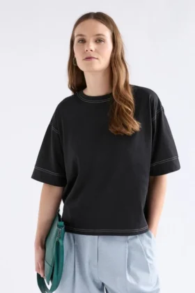 Famke T-Shirt Schwarz