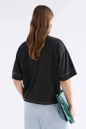 Famke T-Shirt Schwarz