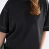 Famke T-Shirt Schwarz