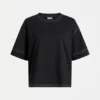 Famke T-Shirt Schwarz