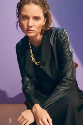 Feine Lederjacke