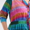 Gia 3/4-Ärmel-Hemdkleid