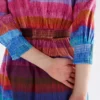 Gia 3/4-Ärmel-Hemdkleid