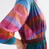 Gia 3/4-Ärmel-Hemdkleid