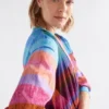 Gia 3/4-Ärmel-Hemdkleid