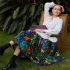 Gia-Rock mit Apelle-Print
