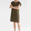 Grid Burnout-Kleid