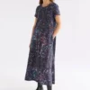Haki-Kleid mit Tola-Print