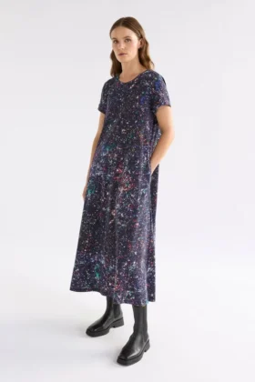 Haki-Kleid mit Tola-Print