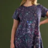 Haki-Kleid mit Tola-Print
