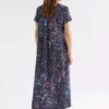 Haki-Kleid mit Tola-Print