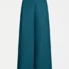 Ilona-Leinenhose in Peacock