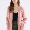 Ineke-Strickjacke Pink Salt