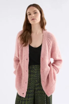 Ineke-Strickjacke Pink Salt