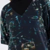 Kallio-Kleid mit V-Ausschnitt
