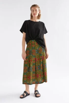 Kira-Rock mit Renda-Print