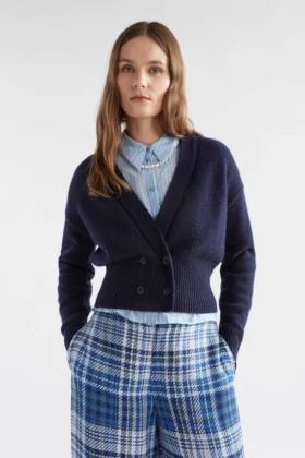 Knytte-Strickjacke
