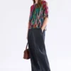 Kyla-T-Shirt mit Mella-Print