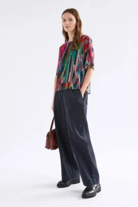 Kyla-T-Shirt mit Mella-Print