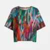 Kyla-T-Shirt mit Mella-Print