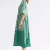 Langes Leinenkleid