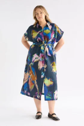 Lato Collage-Kleid