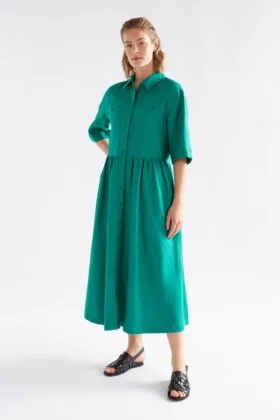 Leichtes Leinenkleid Leichtes Leinenkleid