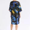 Malo-Kleid mit V-Ausschnitt