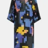 Malo-Kleid mit V-Ausschnitt