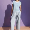 Mikkel-Weste in Perlblau