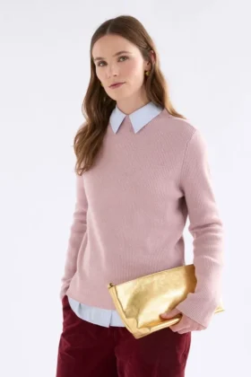Nevis-Merino-Pullover Blush