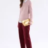 Nevis-Merino-Pullover Blush