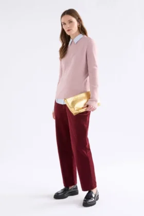 Nevis-Merino-Pullover Blush