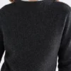 Nevis Merino-Pullover in Anthrazit