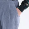 Noemi-Cordhose in Eisblau