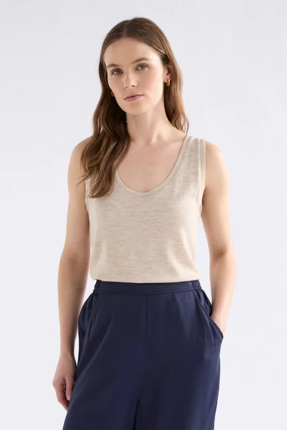 Tanktop aus Merinowolle Tanktop aus Merinowolle