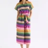 Tilko Leinen-Hemdkleid mit Lysbro-Print Tilko Leinen-Hemdkleid mit Lysbro-Print