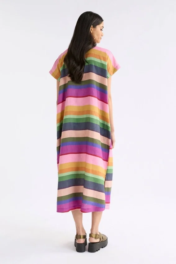 Tilko Leinen-Hemdkleid mit Lysbro-Print Tilko Leinen-Hemdkleid mit Lysbro-Print