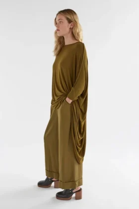 Weites Stretch-Kleid „Jardin“