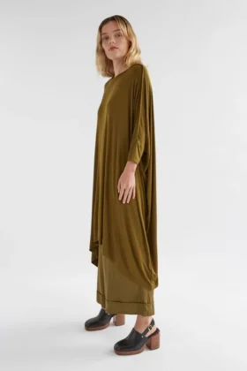 Weites Stretch-Kleid „Jardin“
